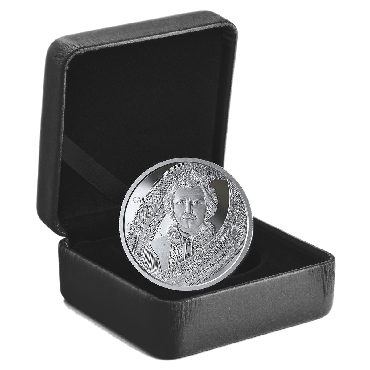 Louis Riel: Father of Manitoba - Special Edition Proof Silver Dollar (2019)