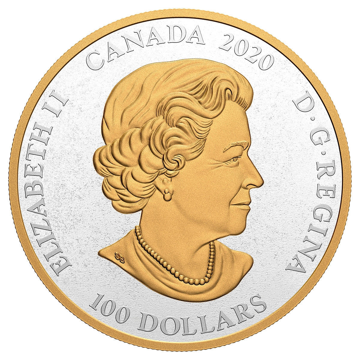 10 oz. Pure Silver Coin – The Armorial Bearings of the Dominion of Canada - Mintage: 800 (2020)
