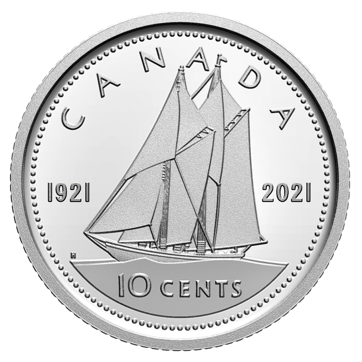 100th Anniversary of Bluenose - Pure Silver Proof Set (2021)