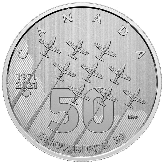 Moments to Hold: The Snowbirds - 1/4 oz. Pure Silver Coin (2021)