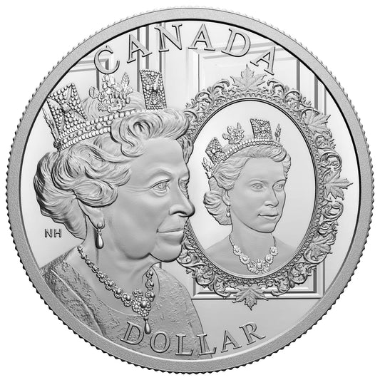 The Platinum Jubilee of Her Majesty Queen Elizabeth II - Special Edition Proof Silver Dollar (2022)
