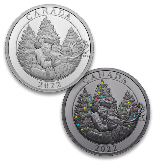 The Magic of the Season - 3 oz. Pure Silver Coin (2022)