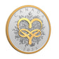 Celebrate Love - 1 oz. Fine Silver Coin With Gold-Plating (2023)