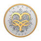 Celebrate Love - 1 oz. Fine Silver Coin With Gold-Plating (2023)