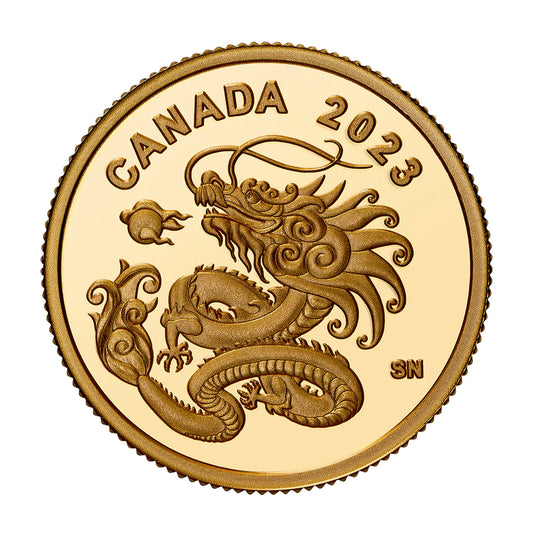 Heavenly Dragon - 1/20 oz. Fine Gold Coin (2023)
