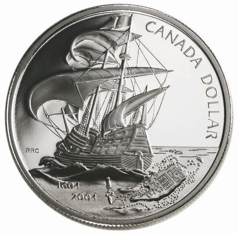 $1 - 400th Anniversary of the First French Settlement in North