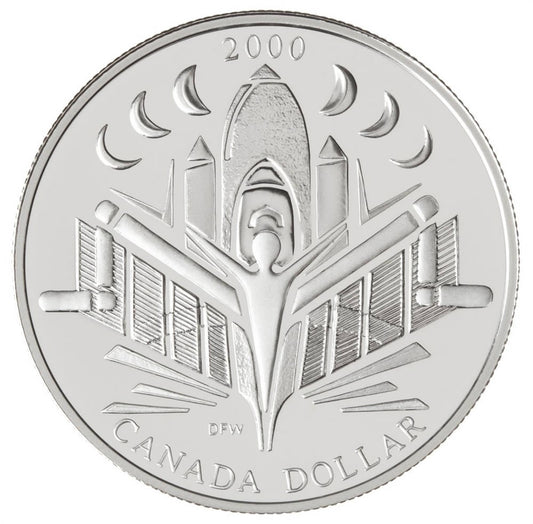 Voyage of Discovery - Proof Sterling Silver Dollar (2000)