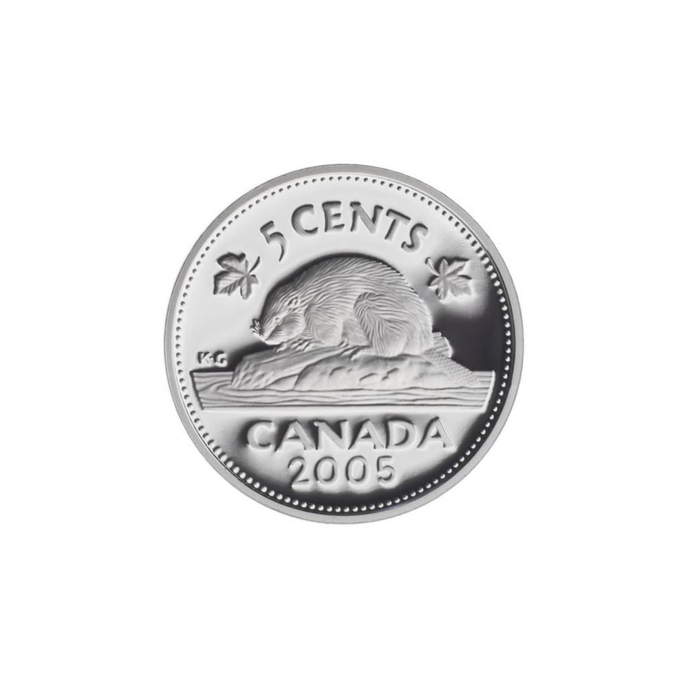 Proof Set of Canadian Coinage (2005)