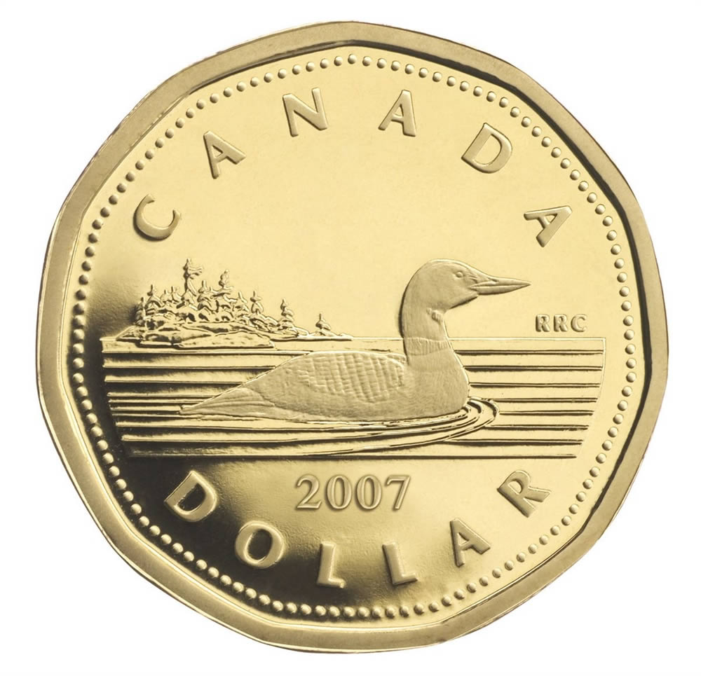 Canadian Coinage Proof Set - Loon / Thayendanegea (Gold-Plated) / Bear (2007)