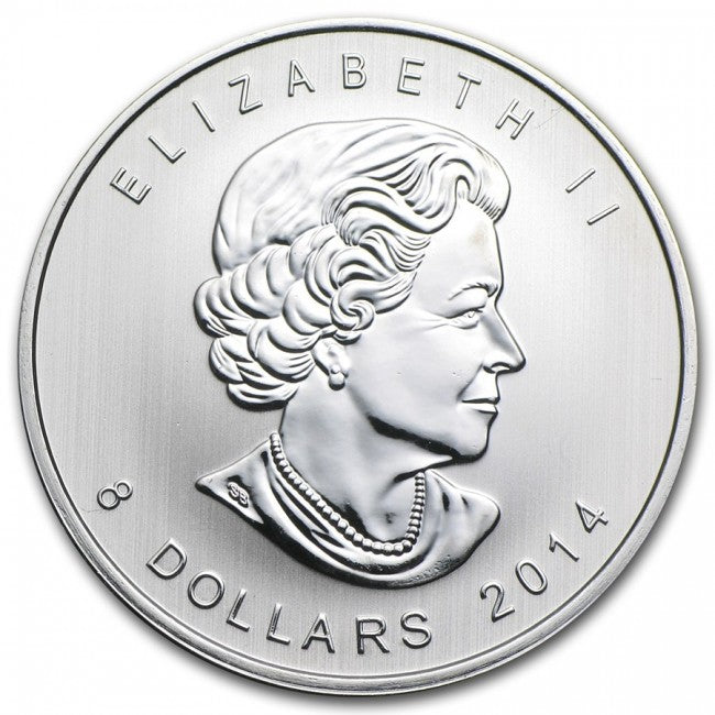 1.5 oz Silver Coin - 2014 Arctic Fox - Royal Canadian Mint - RCM .9999 Ag