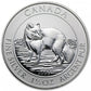 1.5 oz Silver Coin - 2014 Arctic Fox - Royal Canadian Mint - RCM .9999 Ag
