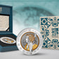 Art Nouveau Alphonse Mucha - 2016 Canada 2 oz Pure Silver Gold Plated Coin - Royal Canadian Mint