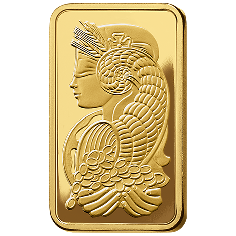 Buy 1 oz Gold bar PAMP Suisse Lady Fortuna Series