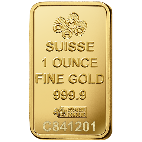 Buy 1 Ounce Gold bar PAMP Suisse Lady Fortuna Series