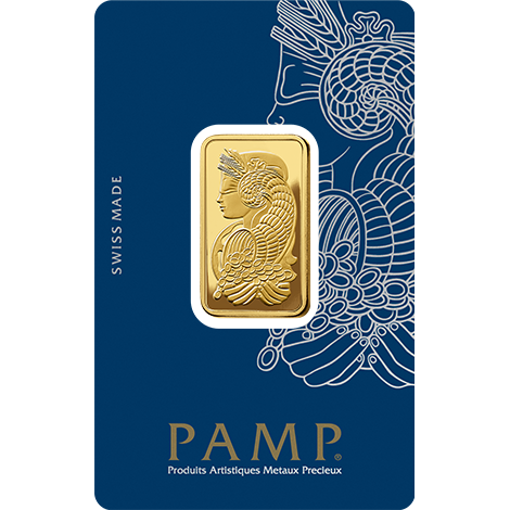 Buy 20 G Lady Fortuna Gold PAMP Suisse Bar