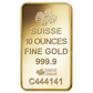 Buy 10 Oz Gold Bar PAMP Suisse Lady Fortuna Series Obverse Buy 10 Oz Gold Bar Front