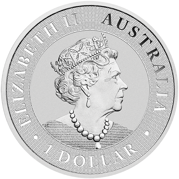 Buy 1 Oz Silver Coin Perth Mint Australian Kangaroo Buy 1 Oz Australian Kang Obverse