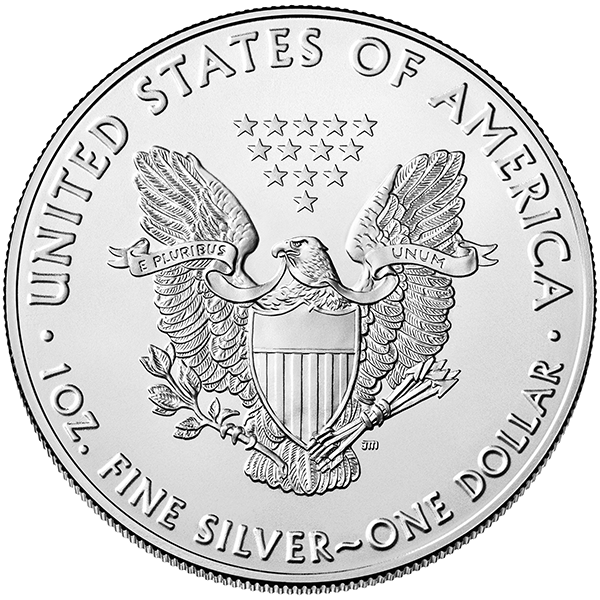 Buy 1 Oz Silver Coin US Mint American Eagle Buy 1 Oz Silver Eagle Obverse
