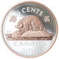 Five Cent (5c) - Big Coin Series - 2018 Canada Pure Silver With Rose Gold Plating - Royal Canadian Mint