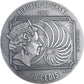 2020 - Gustav Klimt - World's Greatest Artists - 2 oz Silver Coin With Colour - Ghana