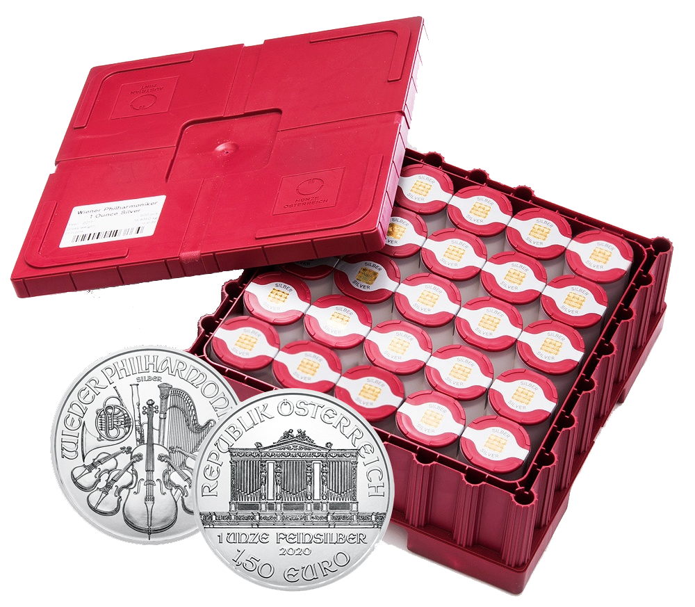 Buy 1 Oz Silver Coin Austrian Mint Philharmonic Silver Buy 1 Oz Philharmonic Silver Obverse Buy 500 oz Silver Buy Cheap Monster Box