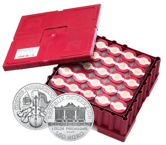 Buy 1 Oz Silver Coin Austrian Mint Philharmonic Silver Buy 1 Oz Philharmonic Silver Obverse Buy 500 oz Silver Buy Cheap Monster Box