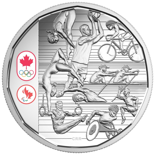 Celebrating Canadian Athletes - Limited Edition Proof Silver Dollar (2016)
