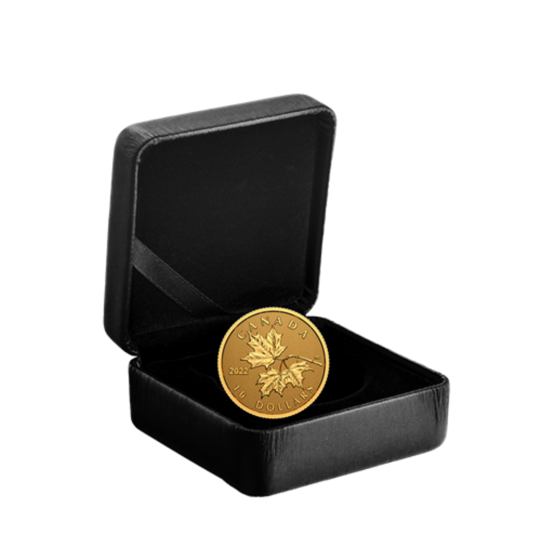 1/20 oz. Pure Gold Coin – 2022 Everlasting Maple Leaf
