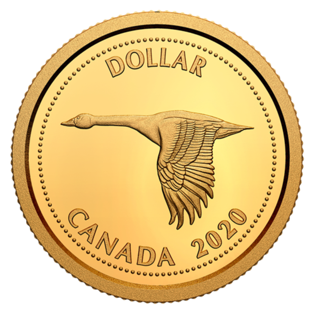 1/10 oz Pure Gold Coin - Tribute to Alex Colville Series: 1967 Dollar – Mintage: 1,200 (2020)