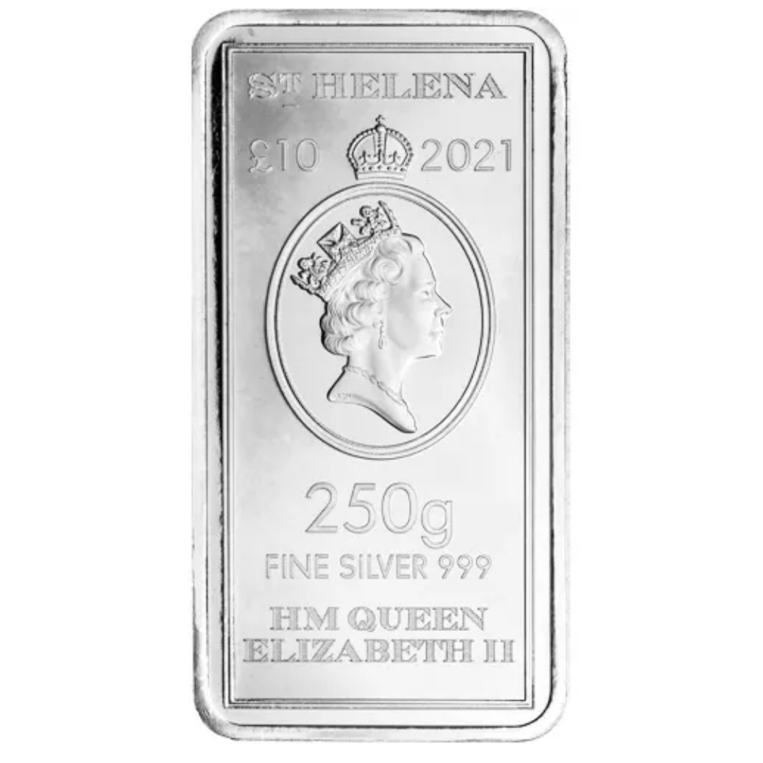 250 Gram Silver Bar - East India Company - .999 Ag