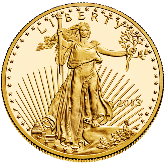 1 oz Backdated Gold Eagle Coin - US Mint
